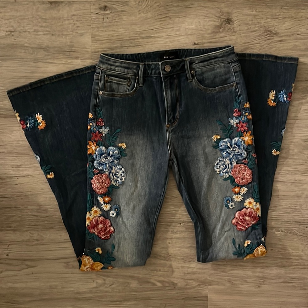 DRIFTWOOOD Floral Jeans